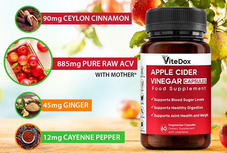 ViteDox Premium Apple Cider Vinegar Capsules