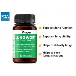 ViteDox Lungwort | Lung Health Supplement