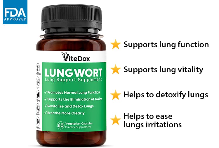 ViteDox Lungwort | Lung Health Supplement
