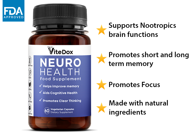 ViteDox Neuro Health | Brain & Focus Formula