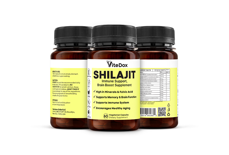 ViteDox Shilajit| Immune and Brain Support