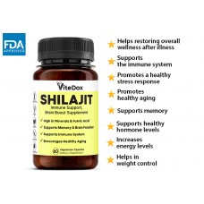 ViteDox Shilajit| Immune and Brain Support