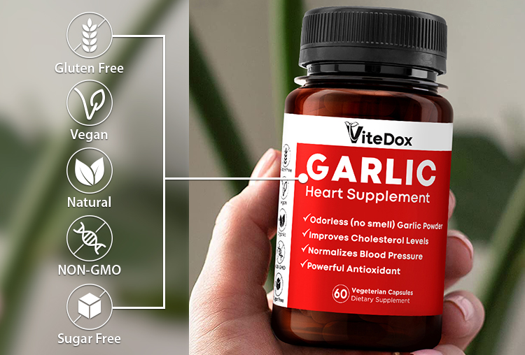 ViteDox Garlic | Heart Health Supplement