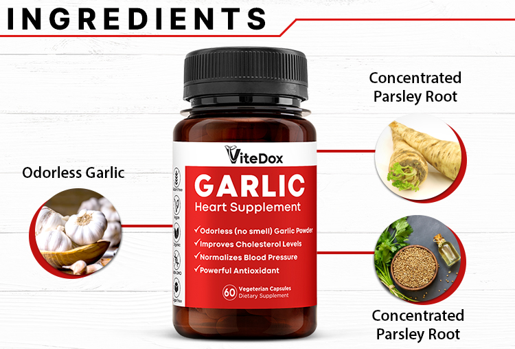 ViteDox Garlic | Heart Health Supplement